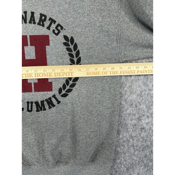 Harry Potter Hogwarts Alumni Crewneck Gray Sweatshirt Men's Medium - Picture 5 of 8